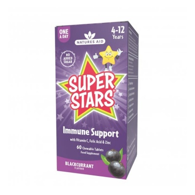 Natures Aid Super Stars Immune Support 60 tabs